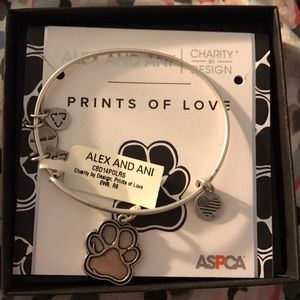 Alex and Ani Prints of Love bracelet